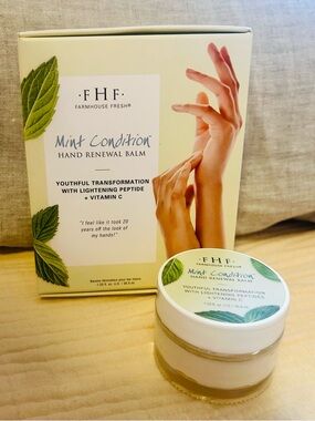 NIB FHF Mint Condition Hand Renewal Balm - Mint